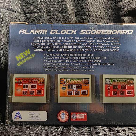 OSU Scoreboard Alarm Clock - Picture 2 of 6